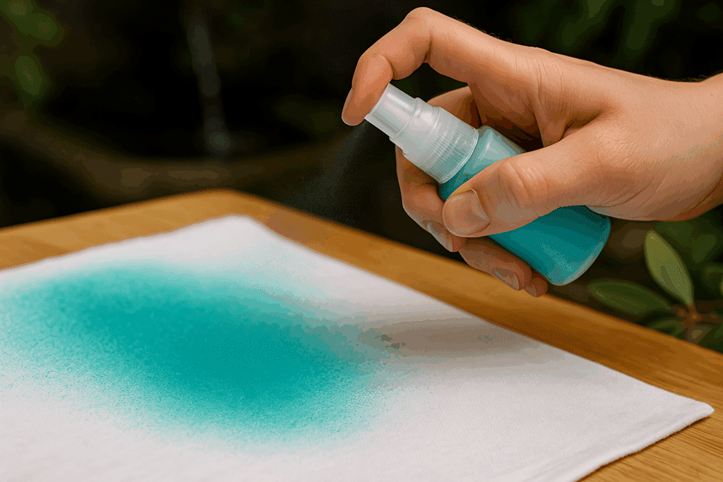Peinture en spray textile