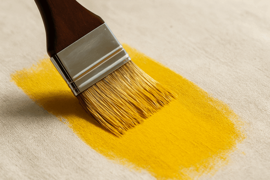 Spalter peinture tissu